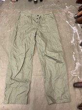 WWII US USMC MARINE P1941 P41 COMBAT FIELD HBT TROUSERS-SIZE MEDIUM 34 WAIST picture