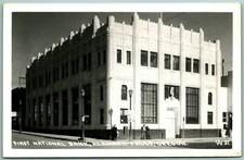 RPPC First National Bank Klamath Falls Oregon OR 1946 UNP Postcard F16 picture
