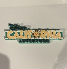 Disney California Adventure DCA Anaheim Logo Rubber Fridge Magnet NEW picture