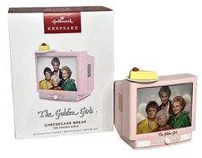 Hallmark 2024 Cheesecake Break Golden Girls Light & Sound Keepsake Ornament NIB picture