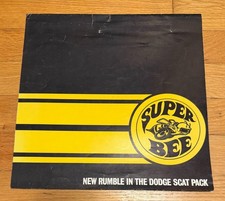 1968 Dodge Coronet SUPER BEE DEALER ONLY Brochure RARE picture