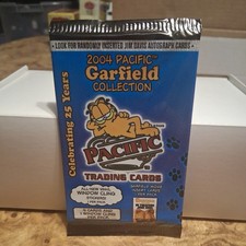 SEALED / UNOPENED PACIFIC GARFIELD TRADING CARD PACK picture