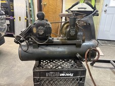 vintage air compressor picture
