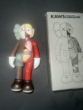 Medicom Toy KAWS Companion Dissected gray Open Edition Vinyl Figure 8 in picture
