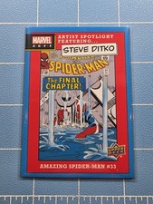 2020 Upper Deck Marvel Ages - Amazing Spider-Man #33 ASF-7 - Artist Steve Ditko picture