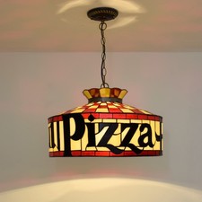 Vintage Pizza Hut Lamp -- Full-Size 18