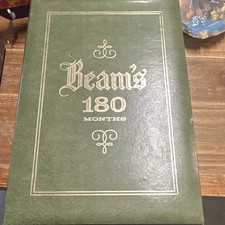 Vintage 1967 Jim Beam 180 M.O Ceramic Decanter with Original Velvet Case - EMPTY picture