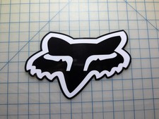 FOX SHOX Head Sticker Decal High Quality Waterproof UV Laminated 4yr Outdoor picture