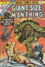 54530: MARVEL GIANT-SIZE MAN-THING #3 VG Grade picture