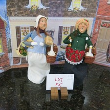 Byers Choice $58.00 for the 2 (Lot 5) They both have a Goose both from 1985 picture
