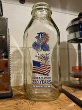 1836 Milk Quart Bottle - One Time-Release America's 250th Birthday - 32 ounces picture