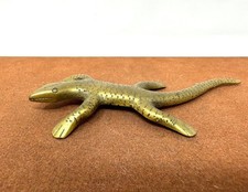 Vintage Brass Lizard Figurine picture