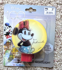 Disney 100th Anniversary Special Minnie Mouse Fashionista LED Nightlight NEW picture