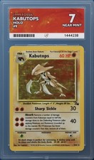 1999 Pokémon Fossil Kabutops Holo #9/62 ACE 7 Near Mint Vintage WOTC Unlimited picture