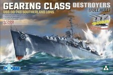 Gearing Class Destroyer USS DD-743 Southerland 1945 Ship Model kit TKOSP-7057 picture