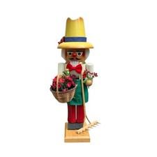 Steinbach S603 Big Rosenkavalier Gardener Nutcracker Signed 1998 W Germany Box picture