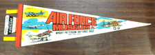 VINTAGE 1970s AIR FORCE MUSEUM PENNANT 25
