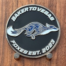 Santa Ana PD Womens Running Team Baker To Vegas Foxes Challenge Coin  1#46 picture