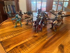 Lot of 11 Fantasy Papo animal warriors READ picture