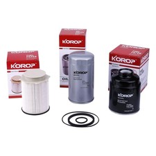 Fuel Filter Water Separator and Oil Filter Set Fits for Dodge Ram 6.7L Cummins picture