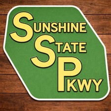 Sunshine State Parkway Road Sign Highway Interstate Freeway Florida Travel picture