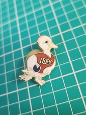 Vtg National Duckpin Bowling Congress NDBC Gold Tone Lapel Pin picture