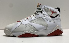 Nike Air Jordan 7 Retro Hare 2008 White True Red Sneakers Size 9.5 picture