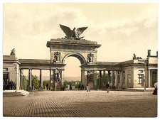 Photo:Kassel Germany Aue Tor Kriegerdenkmal Monument 1890s picture