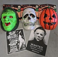 HALLOWEEN 3 SEASON OF THE WITCH MASK SET Don Post Trick Or Treat Studios Myers picture