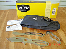 NIB 2014 BUCK KNIFE SET 141 PAKLITE FIELD MASTER 135-141-499 420HC BLADES USA picture