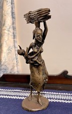 Vintage Bronze African Tribal 9