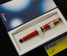Authentic Pilot Custom 845 Vermilion Red Urushi 18K Kodachi NF Nib Box Nagahara picture