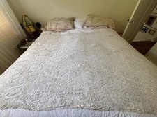 Belgian Lace Antique Bedcover picture