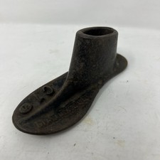 Vintage Malleable Cast Iron Cobbler Shoemaker Shoe Last - C1 picture