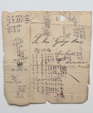 1805-1820 Financial Accounting Manuscript Addressed to 