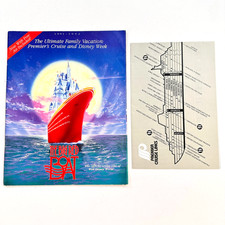 The Big Red Boat Premier Cruise Lines DISNEY 1991-1992 Travel And Ship Guide picture