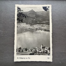St Wolfgang am See Salzkammergut Upper Austria Alps RPPC POSTCARD posted picture