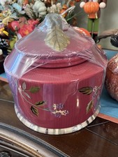 NEW TRACY PORTER OCTAVIA HILL GARDEN DREAM DELICIOUS CANISTER COOKIE JAR SEALED picture