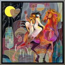 NIFAO Limited Edition By Your Side by Tadeo Zavaleta Colorful Art 34