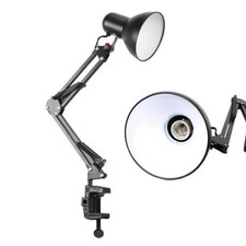 Desk Lamp Adjustable Swing Arm Lamp with Clamp Eye-Caring Reading Desk Light picture
