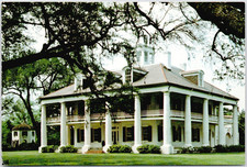 Historic Houmas House Burnside LA Mansion Vintage Postcard P-232 picture