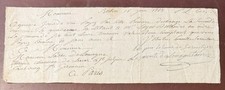 1778 Bordeaux France Bill of Exchange picture