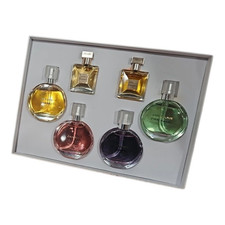 CHANEL Chance Perfume Miniatures Set 6-Piece Assorted Colors in Box picture