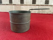 ~Vintage~ One Cup / Two Cups Hand Held Metal Flour Sifter *Made in USA* picture