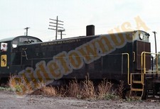 Vtg 1974 Train Slide 51 Upper Merion & Plymouth RR Engine Swedeland PA Y1E078 picture