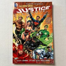 Justice League Vol 1 ORIGIN The New 52 Hardcover HC Very Good picture