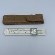 Frederick Post - Sun Hemmi Slide Rule w/Leather Case picture