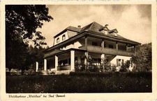 Old postcard Bad Berneck im Fictelgebirge Waldkurhaus Waldlust GERMANY (1381170) picture