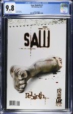 SAW: REBIRTH #1 | CGC 9.8 WP | First Appearance Of JigSaw | Horror Movie Comics picture