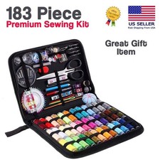 183PCS Premium Sewing Machine Kit 183 piece Thread Spools Large Sewing Kits picture